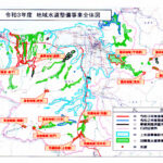 地域水道整備事業計画図